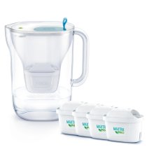 画像1: ブリタ ポット型浄水器 スタイル マクストラプロ カートリッジ4個付き BRITA Style Pitcher with 4 Maxtra Pro Filter Cartridges (1)