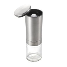 画像2: トフィー 電動 ソルト ＆ ペッパー ミル シルバー Toffy Salt ＆ Pepper Mill Silver (2)