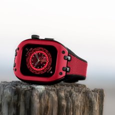 画像4: HUMBLE RICH Apple Watch Case 7/8/9対応 41mm ファブリック レッド WBB0289-013 HUMBLE RICH Apple Watch Case 7/8/9 41mm Fabric red / WBB0289-013 (4)