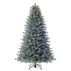 画像3: 約228cm クリスマスツリー 電飾付き 7.5FT Pre-lit Aspen Tree (3)