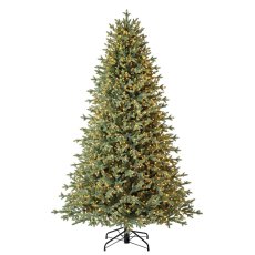 画像2: 約228cm クリスマスツリー 電飾付き 7.5FT Pre-lit Aspen Tree (2)