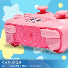 画像2: ワイヤレスコントローラー for Nintendo Switch - 星のカービィ ほおばり Wireless Controller for Nintendo Switch Kirby NSGP0348JP-01 (2)
