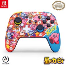 画像1: エンハンスド・ワイヤレスコントローラー for Nintendo Switch - 星のカービィ プププ大集合！ NS KIRBY CONTROLLER　NSGP0443JP-01 (1)