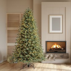 画像5: 約228cm クリスマスツリー 電飾付き 7.5FT Pre-lit Aspen Tree (5)