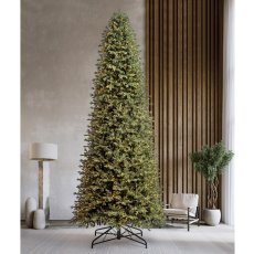 画像5: 約457cm クリスマスツリー 電飾付き 15FT Prelit Aspen Tree (5)