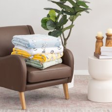 画像2: スヌーピー 大判ひざ掛け 152cm x 177cm Peanuts VelvetLoft Throw 152cm x 177cm (2)