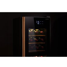 画像5: さくら製作所 日本酒＆ワインセラー/38本用/氷温M5/2温度/ブラック/GX38DM525RHB Sakura Works Wineceller/38 btls/Dual Zone Cooling/Black/GX38DM525RHB (5)