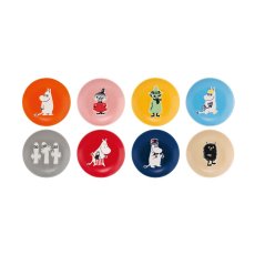 画像1: ムーミン 小皿 8枚 MOOMIN Small Plate 8PC (1)