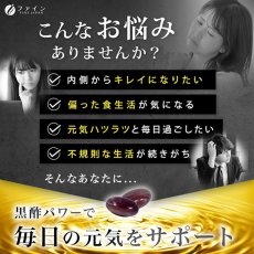 画像3: 国産黒酢カプセル 66日分 BLACK VINEGAR SUPPLEMENT (3)