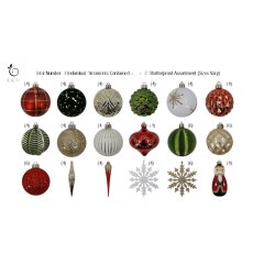 画像3: ホリデーオーナメント 80個セット Holiday Ornament 80pc Set (3)