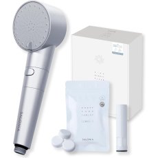 画像1: SALONIA シャワーヘッド ファインバブル クリア シルバー セット SAL23303SS SALONIA Shower Head Fine Bubble Clear Silver Set SAL23303SS (1)