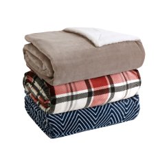 画像1: NEMCOR フェイクファー 大判ひざ掛け 152cm x 177cm NEMCOR Faux Fur Throw 152cm x 177cm (1)