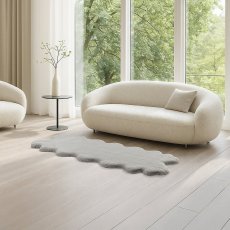 画像3: Mon Chateau フェイクファーラグ 60 x 177cm Mon Chateau Faux Fur Twin Mini Rug 60 x 177cm (3)