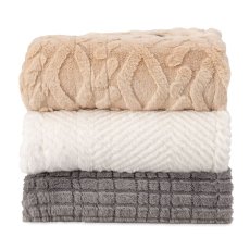 画像3: BERKSHIRE BLANKET 電気大判ひざ掛け 127cm x 152cm BERKSHIRE BLANKET Grace Fur Heated Throw 127cm x 152cm (3)