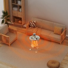 画像5: ニップライフ カーボンヒーター ヌクレア NL-NK25WT NL-NK25WT NIPLIFE Carbon Heater NUKUREA NL-NK25WT (5)