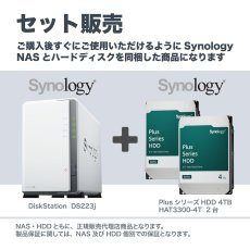 画像2: Synology NAS DiskStation DS223j + HDD 4TB 2台セット Synology NAS DS223j + HDD 4TBx2 (2)