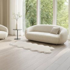 画像2: Mon Chateau フェイクファーラグ 60 x 177cm Mon Chateau Faux Fur Twin Mini Rug 60 x 177cm (2)