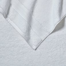画像2: グランデュール バスタオル ホワイト Grandeur Bath Towel White (2)