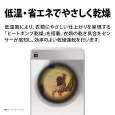 画像2: シャープドラム式洗濯機 洗濯 11kg 乾燥 6kg SHARP Front-Load Washer 11kg Dryer 6kg / ES-G11C (2)