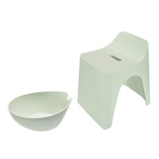 画像2: ヒューバス バススツール&ウォッシュボール 30cm BATH STOOL & WASH BOWL 30cm (2)