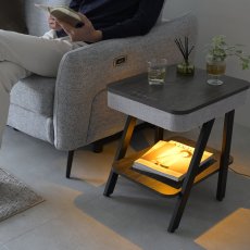 画像3: スピーカー付きサイドテーブル Side Table With Speaker (3)