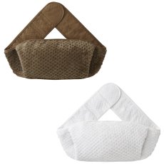 画像1: アピックス 蓄熱式エコ電気湯たんぽ ベルト SHIZUKU AEY-B50-WH/BR APIX Cordless Soft Warmer Belt SHIZUKU AEY-B50-WH/BR (1)