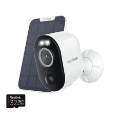 画像1: Reolink（レオリンク） Argus 3E セキュリティカメラ 32GB SDカード&ソーラーパネル付き Reolink Argus 3E Security Camera / Wi-Fi Battery Camera with 32GB SD Card & Solar Panel (1)