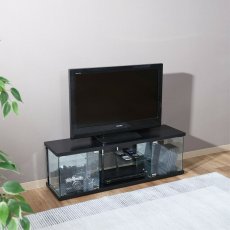 画像1: ガラスコレクションTVボード BAAL Glass Collection Corner BAAL (1)
