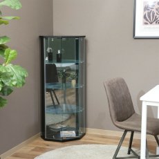 画像1: ガラスコレクションケース BAAL コーナー Glass Collection Case BAAL Corner (1)