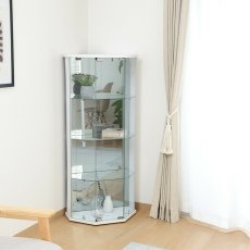 画像4: ガラスコレクションケース BAAL コーナー Glass Collection Case BAAL Corner (4)