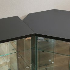 画像3: ガラスコレクションケース BAAL コーナー Glass Collection Case BAAL Corner (3)