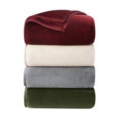 画像1: フランネル 大判ひざ掛け 152cm x 177cm Coco Flannel Throw 152cm x 177cm (1)