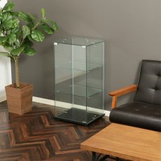 画像1: ガラスコレクションケース 3段 クリア 3-Tier Glass Collection Case (1)